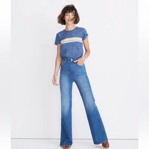 Madewell 11" High-Rise Flare Jeans🌻